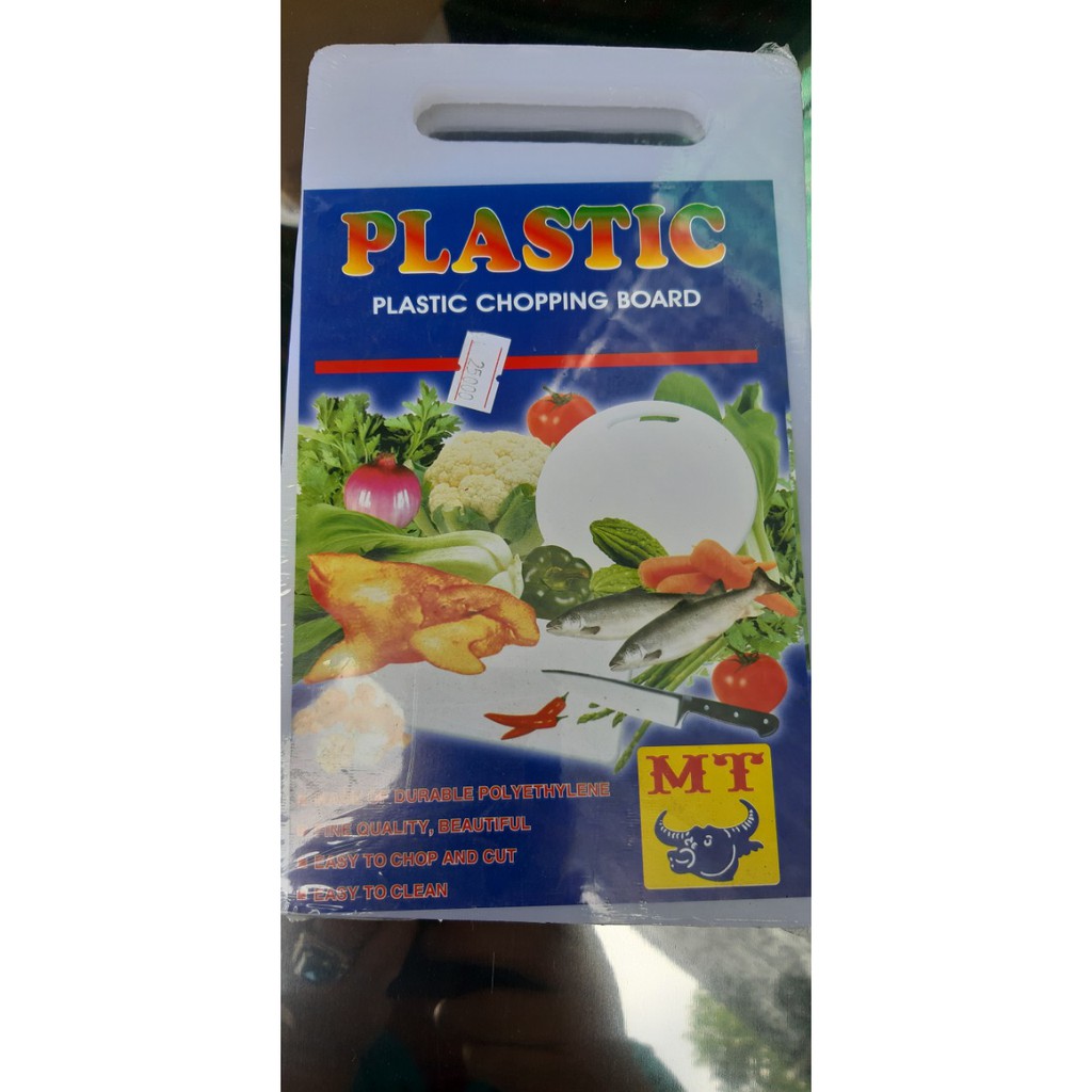 Thớt Nhựa Chữ Nhật Thớt Nhựa vuông PLASTIC cao cấp( Bảo Hành 12 Tháng)