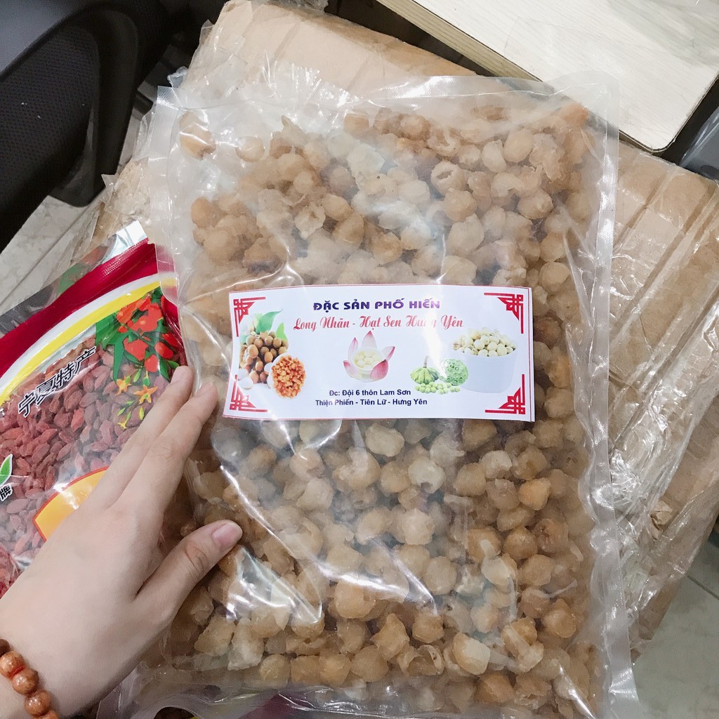 Long nhãn Hưng Yên sấy khô chưng yến 100g