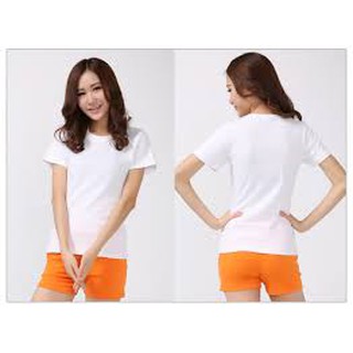 Áo thun nữ cổ tròn