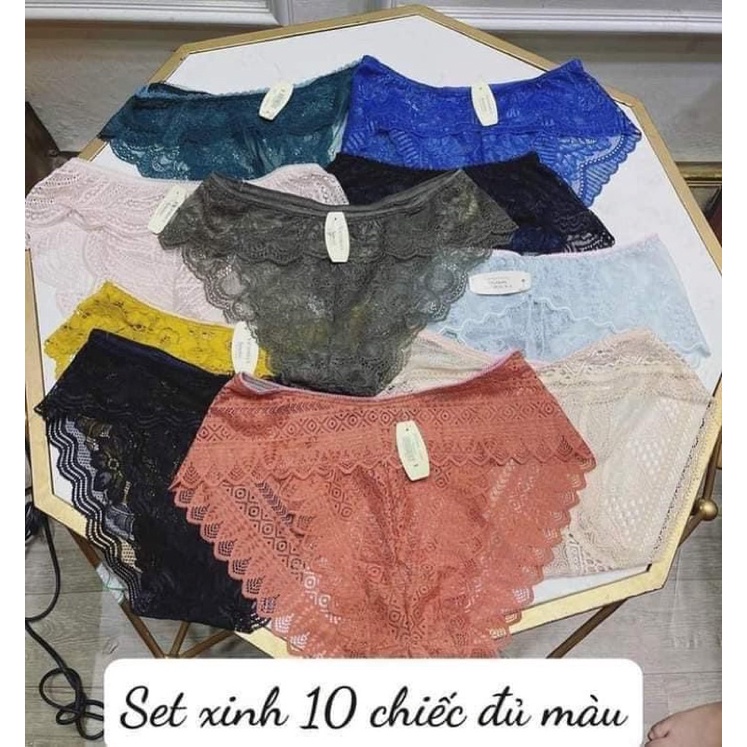{ sale sale} Quần Lót ren,chíp ren  Sexy Quần Lót ren cao cấp mềm mại, quần chíp nữ, giao màu ngẫu nhiên