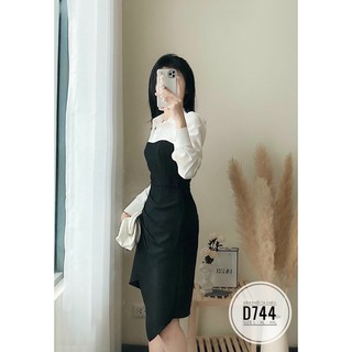 đầm phối tà chéo BIGSIZE