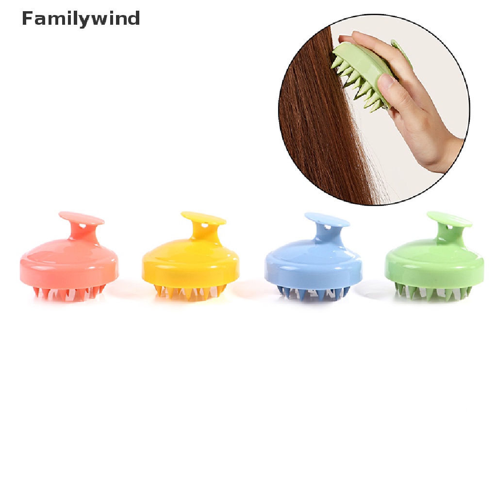 Lược Silicone Mềm Dùng Gội Đầu Tiện Dụng