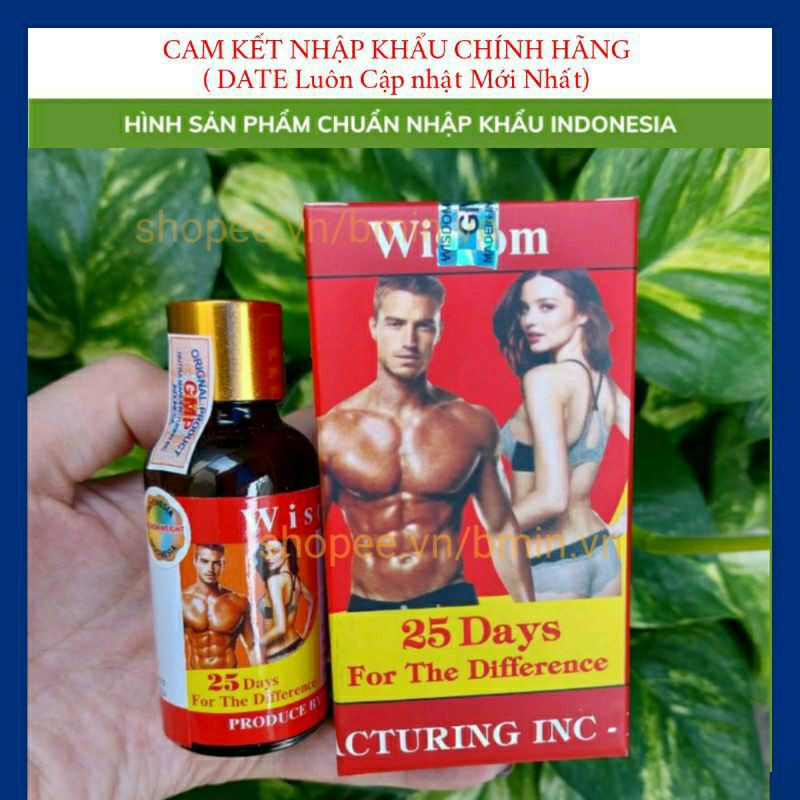 Thuốc Tăng Cân Wisdom Weight Indonesia, vitamin hỗ trợ tăng 3-5kg tự nhiên, không sụt cân an toàn