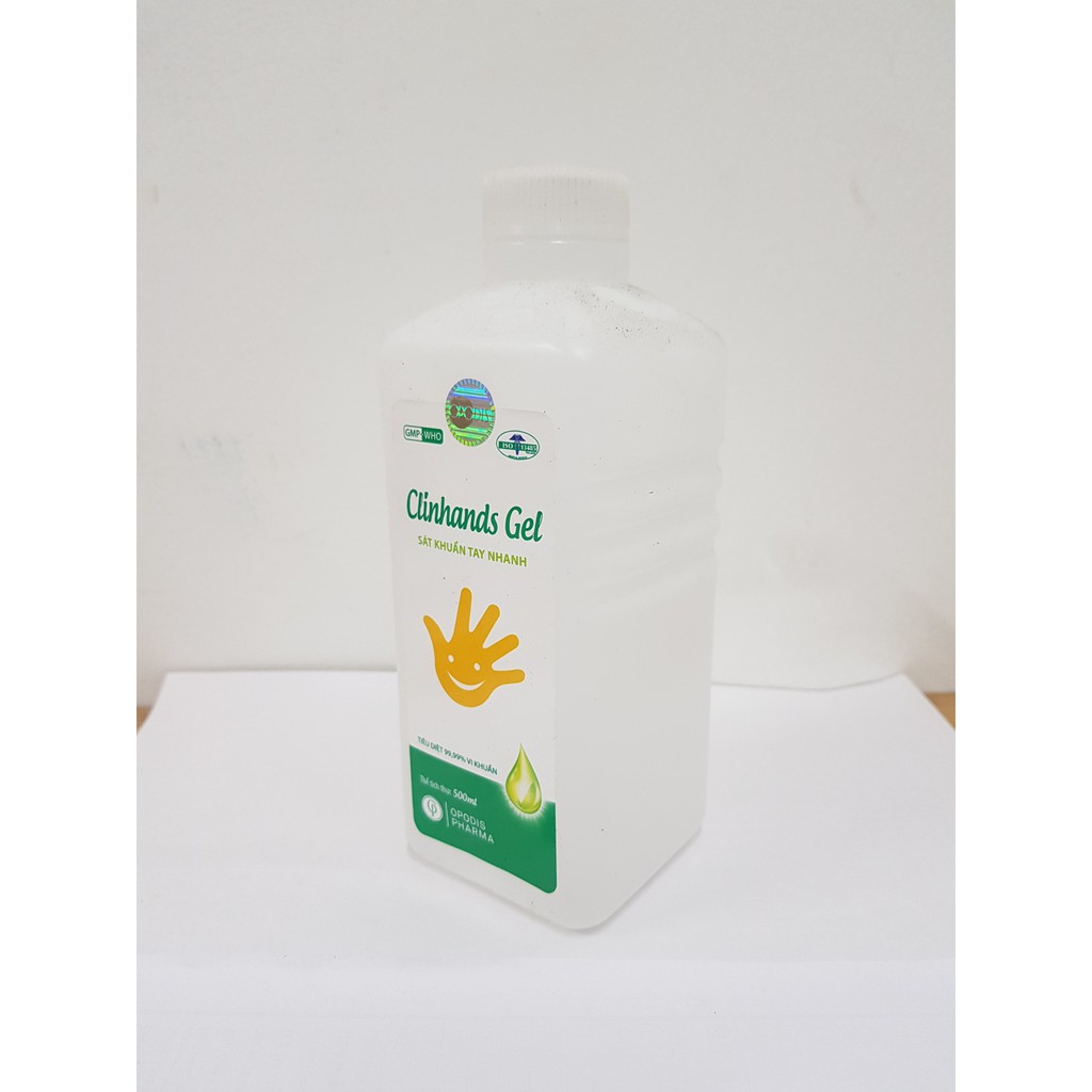 Gel sát khuẩn tay khô CLINHANDS GEL Chai 500ml (OPODIS PHARMA)