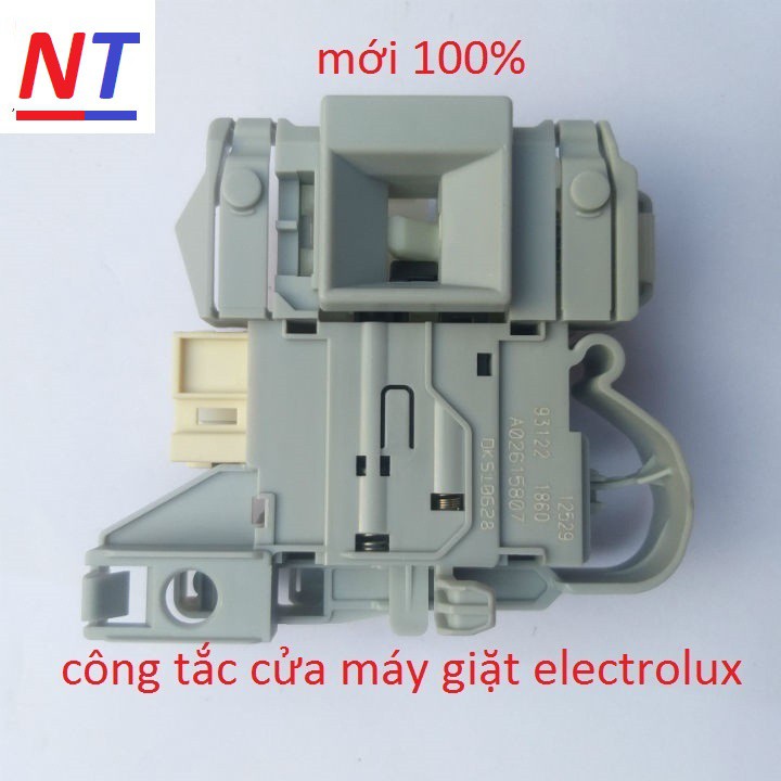 công tắc khóa cửa máy giặt electrolux(vuông)