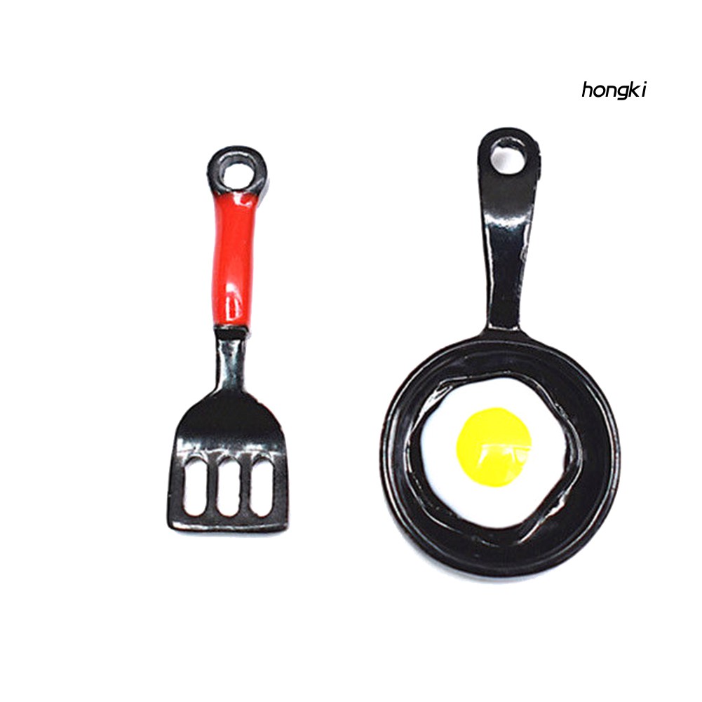 Khuyên tai hình chảo và xẻng chiên trứng độc đáo cho nữ