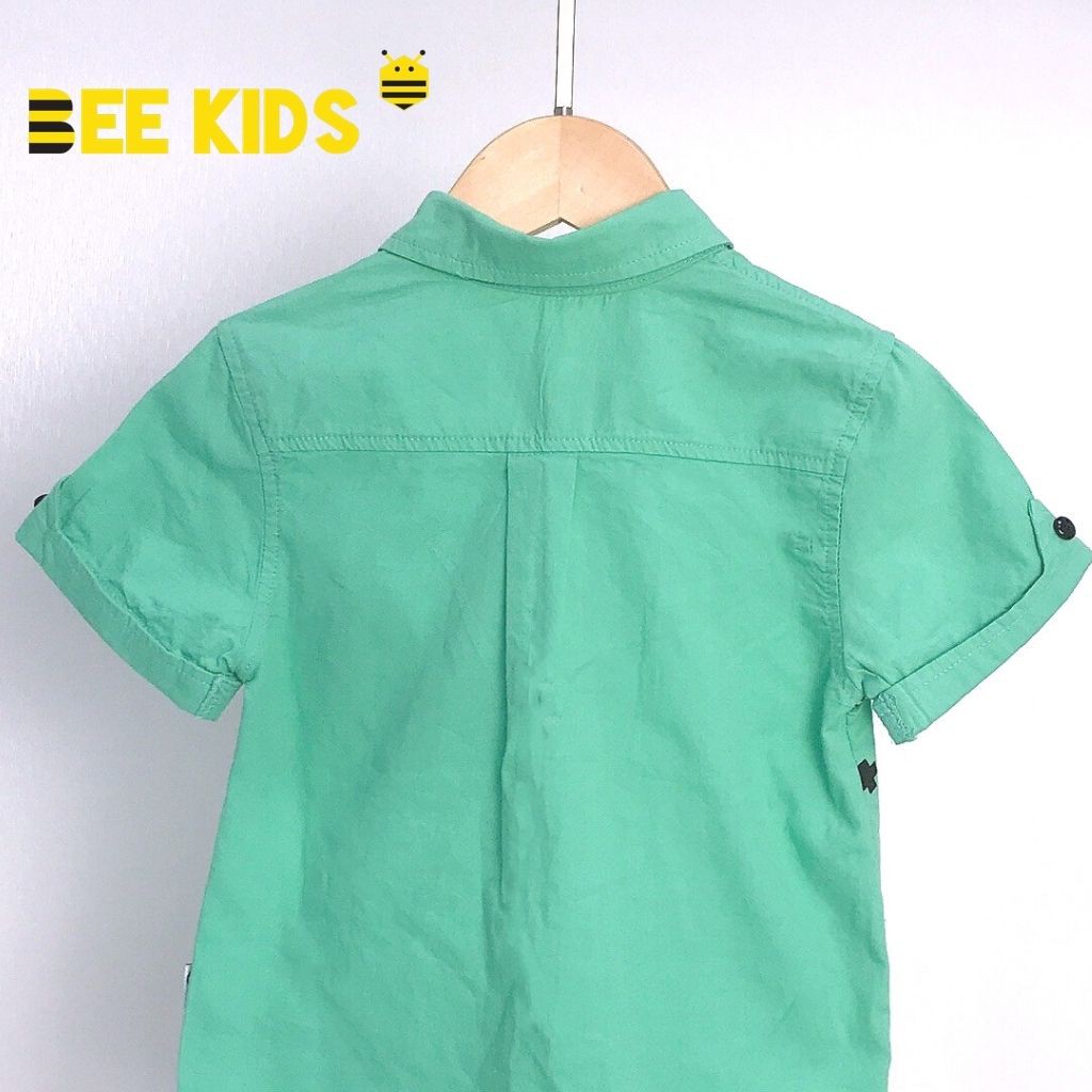 Áo Sơ Mi Bé Trai Bee Kids In Nhiều Hoạ Tiết Chất Cotton Mặc Mùa Hè Thoáng Mát (2-6 Tuổi) 2AC01607CO