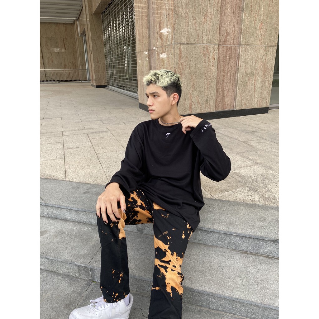 ÁO THUN TAY DÀI UNISEX FVNXY - FORM SUÔNG RỘNG THOẢI MÁI | BigBuy360 - bigbuy360.vn