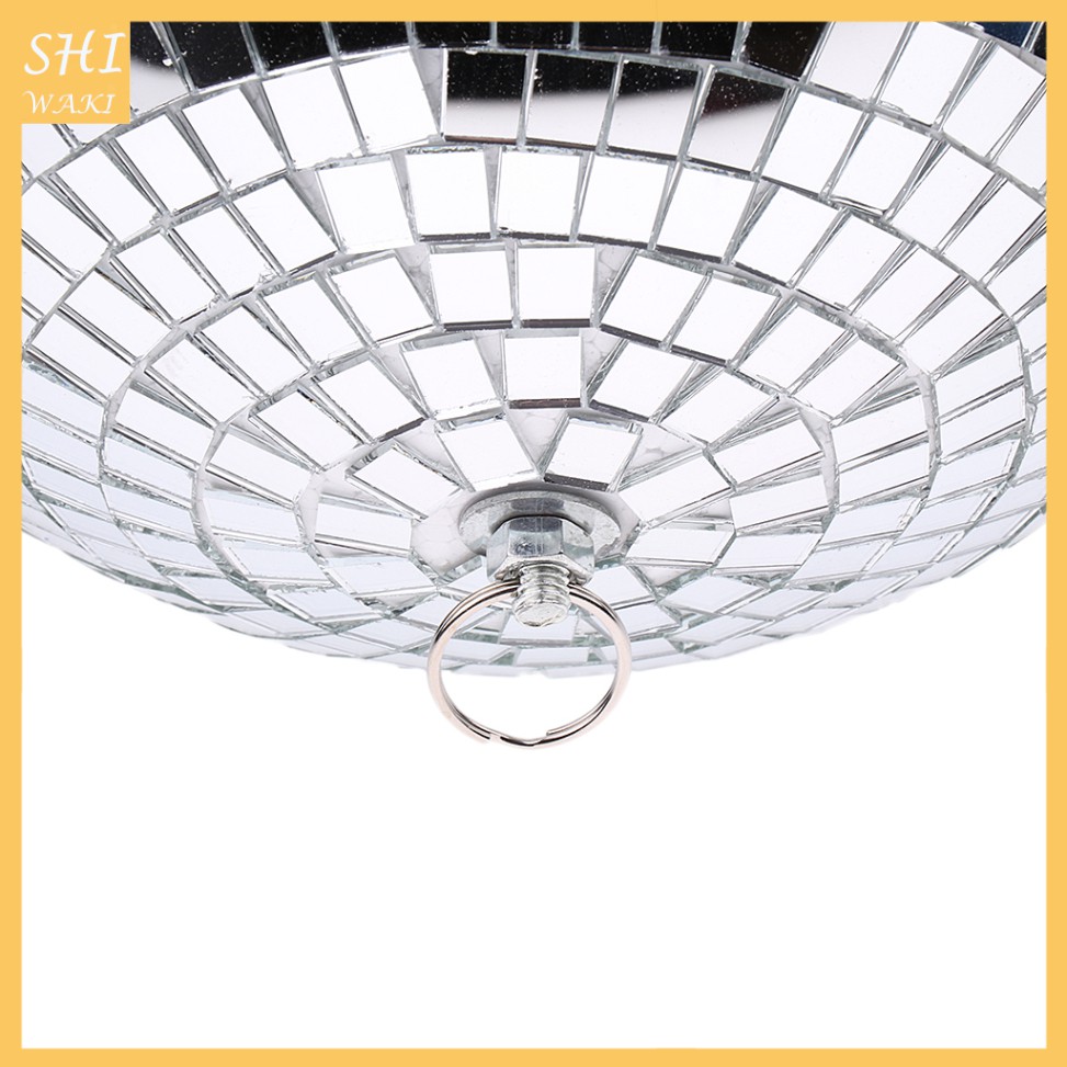 Quả cầu disco mặt gương màu bạc phản chiếu trang trí sân khấu DJ/sàn nhảy/tiệc tùng chất lượng cao