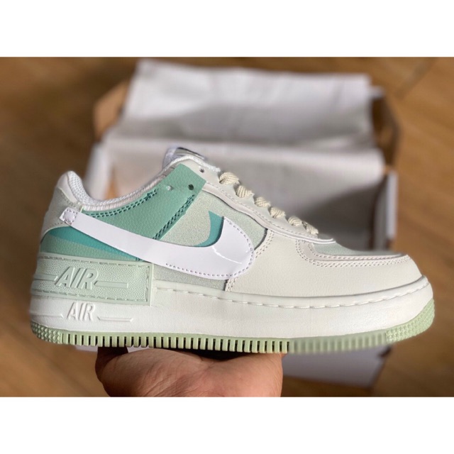 Giày Nike Air Force 1 Shadow 'Spruce Aura' CW2655-001 Women [Chính Hãng - FullBox]