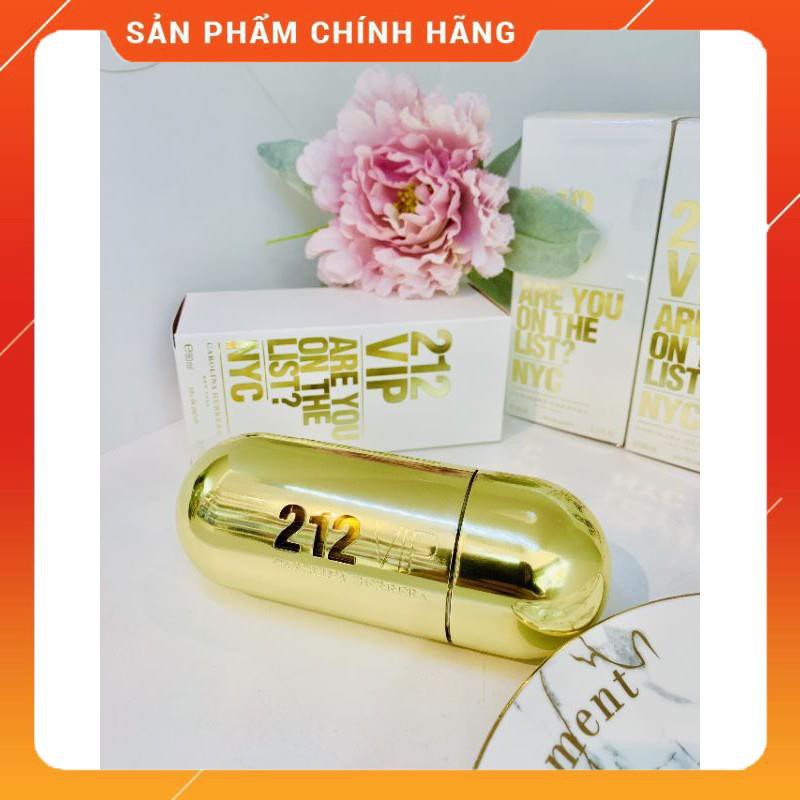 Nước Hoa 212 VIP ARE YOU ON THE LIST? NYC EDP 10ml