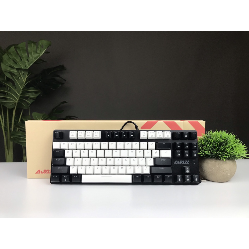 Bàn phím cơ AJAZZ AK40 multi LED red blue brown Switch chính hãng ajazz - Bảo hành chính hãng 24 tháng toàn quốc