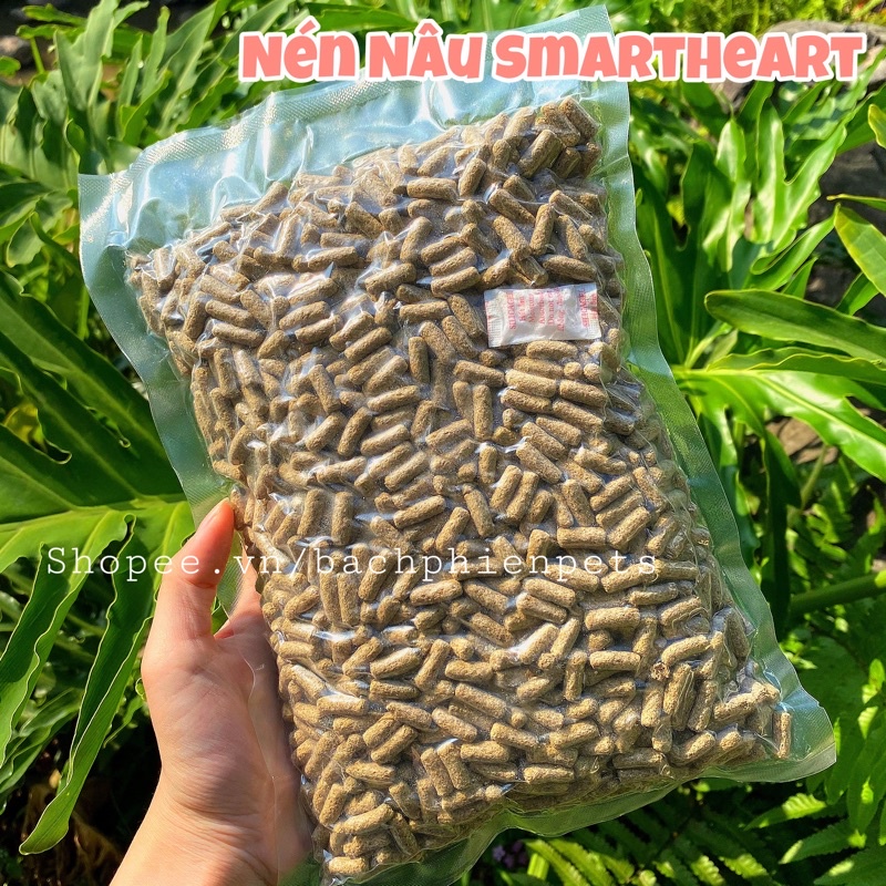 1kg Nén Nâu Smartheart thức ăn cho Thỏ, Bọ ú, Sóc Bay,...