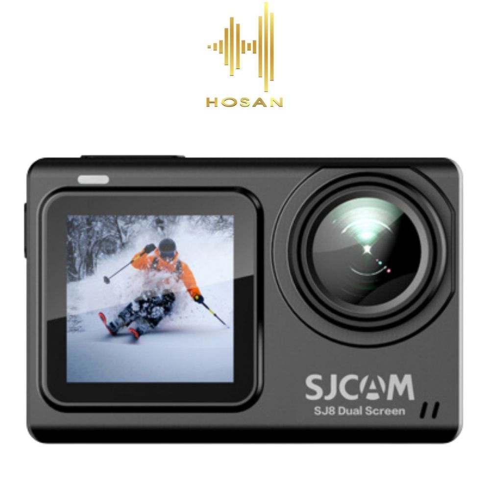 Camera hành trình HOSAN sjcam SJ8 Dual Screen, Pin Lithium 120 phút, Màn hình kép LCD màu, cảm ứng chạm