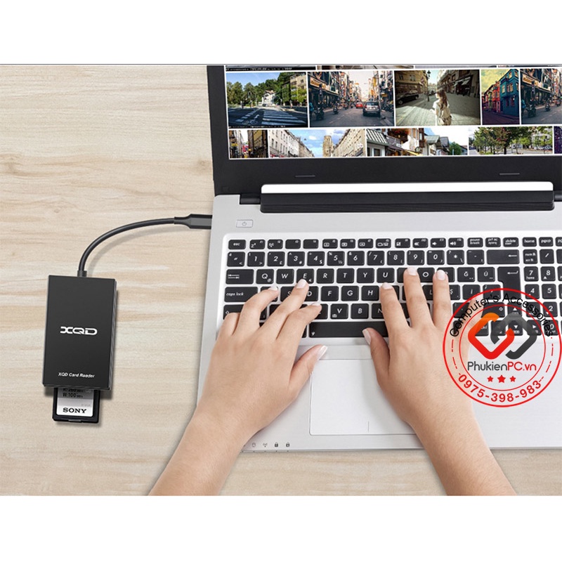 Đầu đọc thẻ nhớ đa năng XQD, SD máy ảnh chuyên nghiệp ra USB 3.0, USB Type-C tốc độ cao