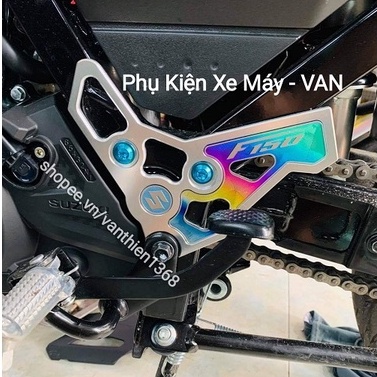 Nẹp Sườn Che Pen RAIDER/SATRIA FI Mẫu Mới Phối Tem Titan
