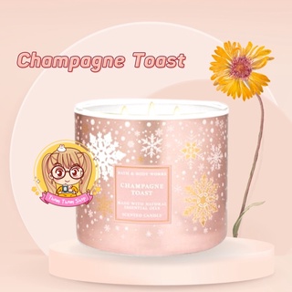 Nến thơm mùa đông Bath & Body Works (3 bấc - 411gr)