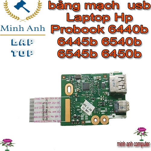 bảng mạch usb Laptop Hp Probook 6440b 6445b 6540b 6545b 6450b