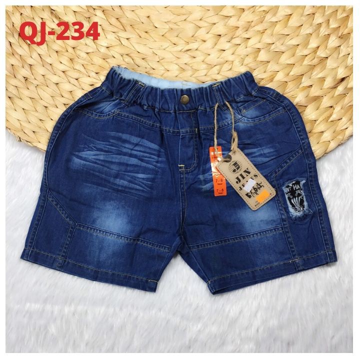 Quần Jean bé trai size từ 17-35kg. Chất liệu jean lưng thun co giãn thoải mái cho bé vận động - Tomchukids