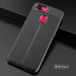 Ốp lưng Oppo F9 silicon giả da, chống sốc Auto Focus