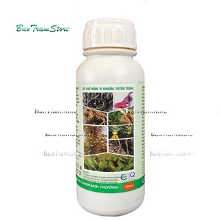 Nấm đối kháng Trichoderma Bacillus (dạng nước) chai 500ml