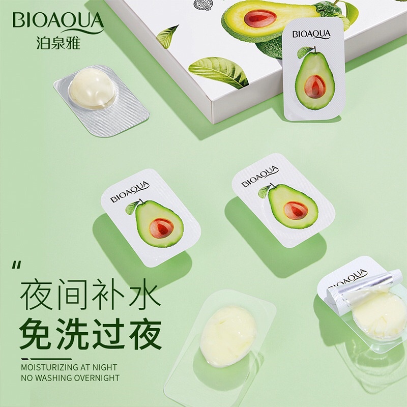 Mặt nạ Bơ Bioaqua chống lão hoá trắng mịn giảm nhăn | BigBuy360 - bigbuy360.vn