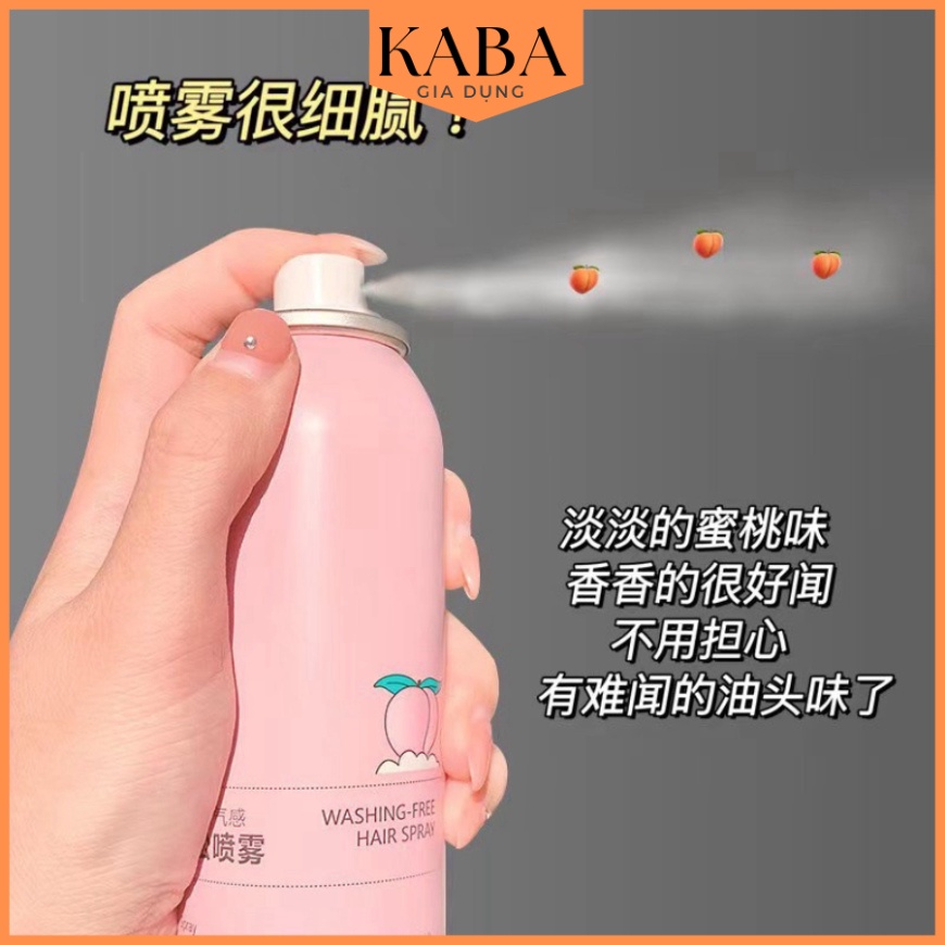 Dầu Gội Khô Hồng Đào, Xịt Gội Khô KABA
