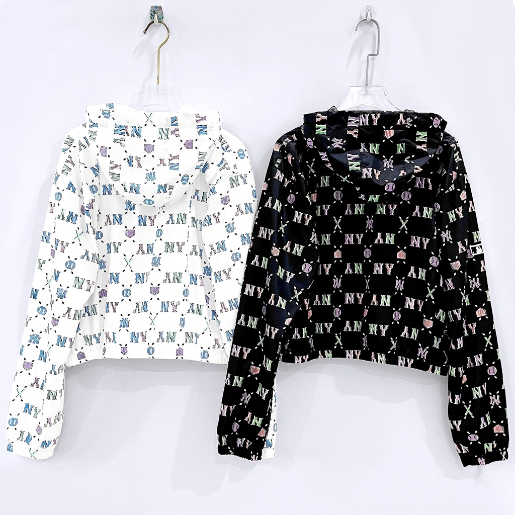 Áo Khoác M.L.B Croptop Hàng VNXK, Chất Vải Thoáng Mát.