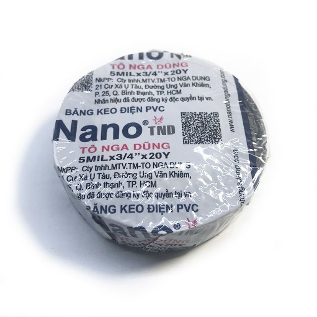 Băng keo điện nano Tô Nga Dũng 20Y có giá sỉ