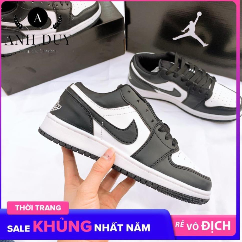 [🔥FREESHIP - Giày Hot Trends🔥] Giày jordan 1 cổ thấp❤️jordan đen trắng,jordan panda