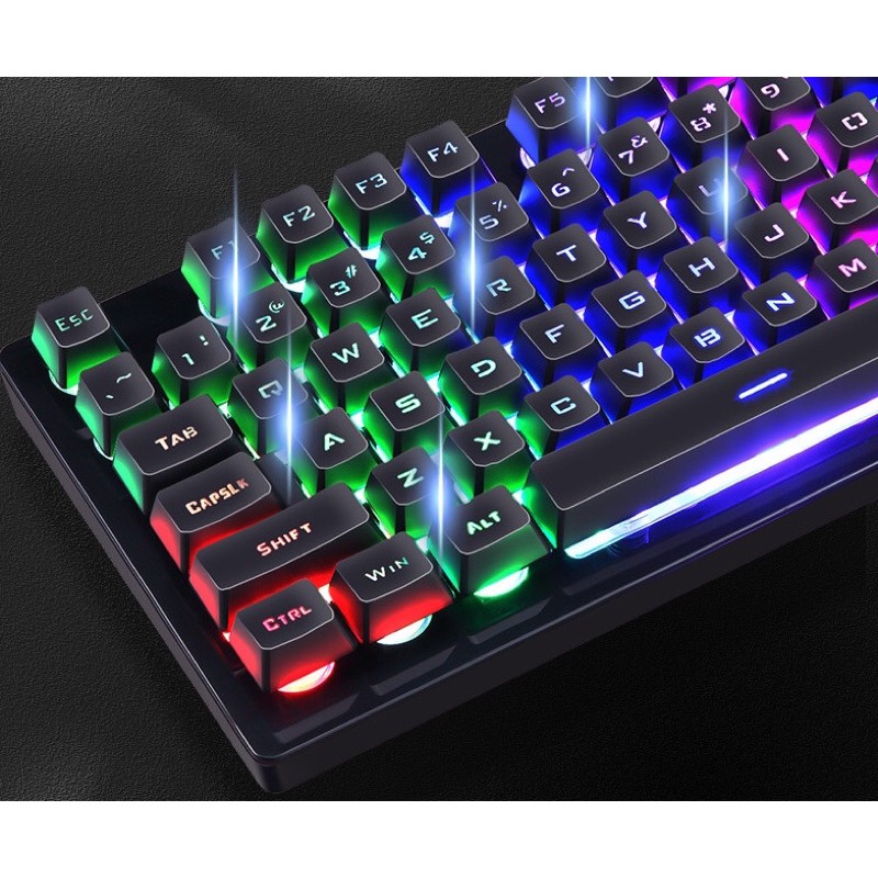 Bàn phím Gaming K100 Led RGB nhấp nháy