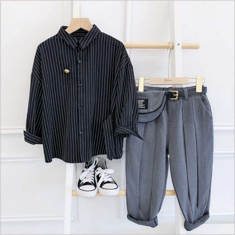 Set Quần Áo Thời Trang Năng Động Trẻ Trung Cho Bé Trai