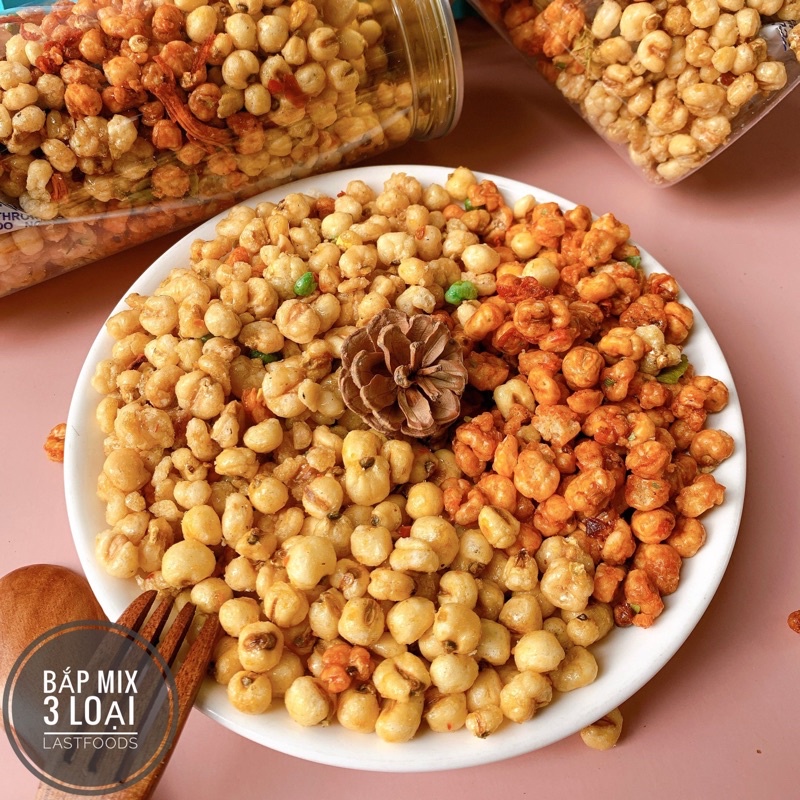 𝐁𝐚̆́𝐩 𝐦𝐢𝐱 𝟑 𝐥𝐨𝐚̣𝐢 hộp 370g