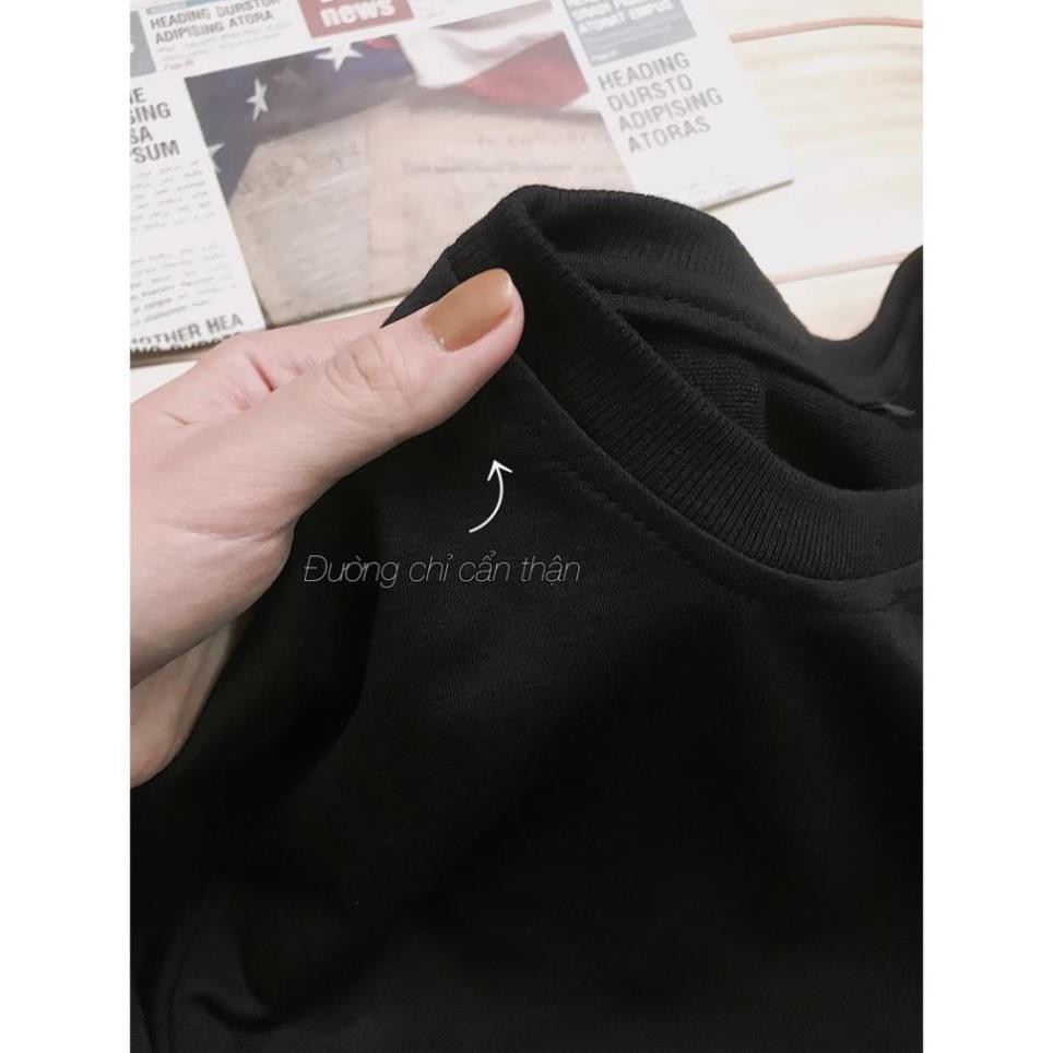 Áo phông LV Louis Vuitton thiết kế chữ cách điệu in trên công nghệ DTG bao giặt máy, Đủ 2 màu đen-trắng  ཾ  ྇