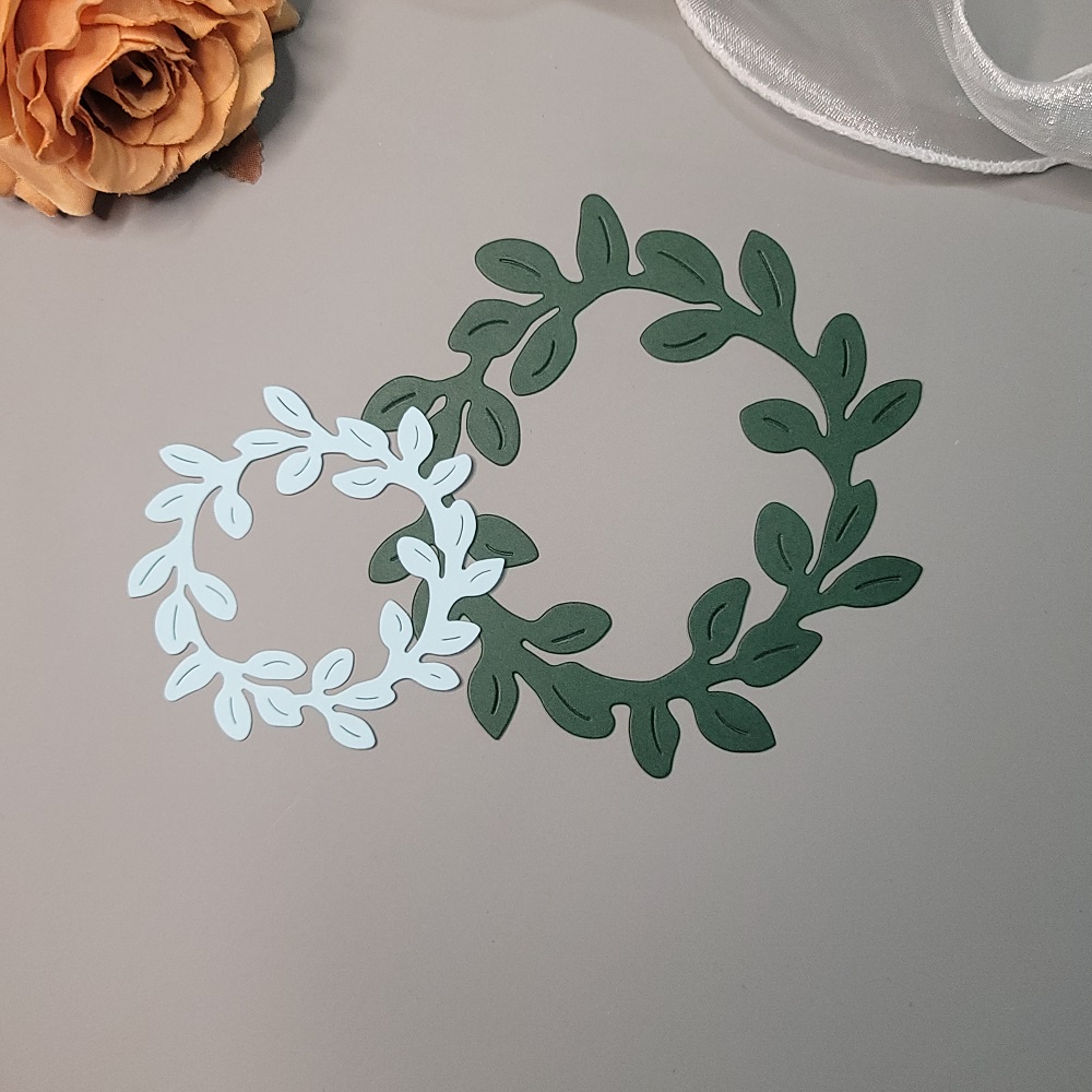 Khuôn Cắt Giấy Kim Loại Hình Lá Cây