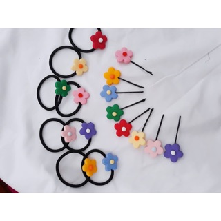 Kẹp tóc, buộc tóc hoa 5 cánh