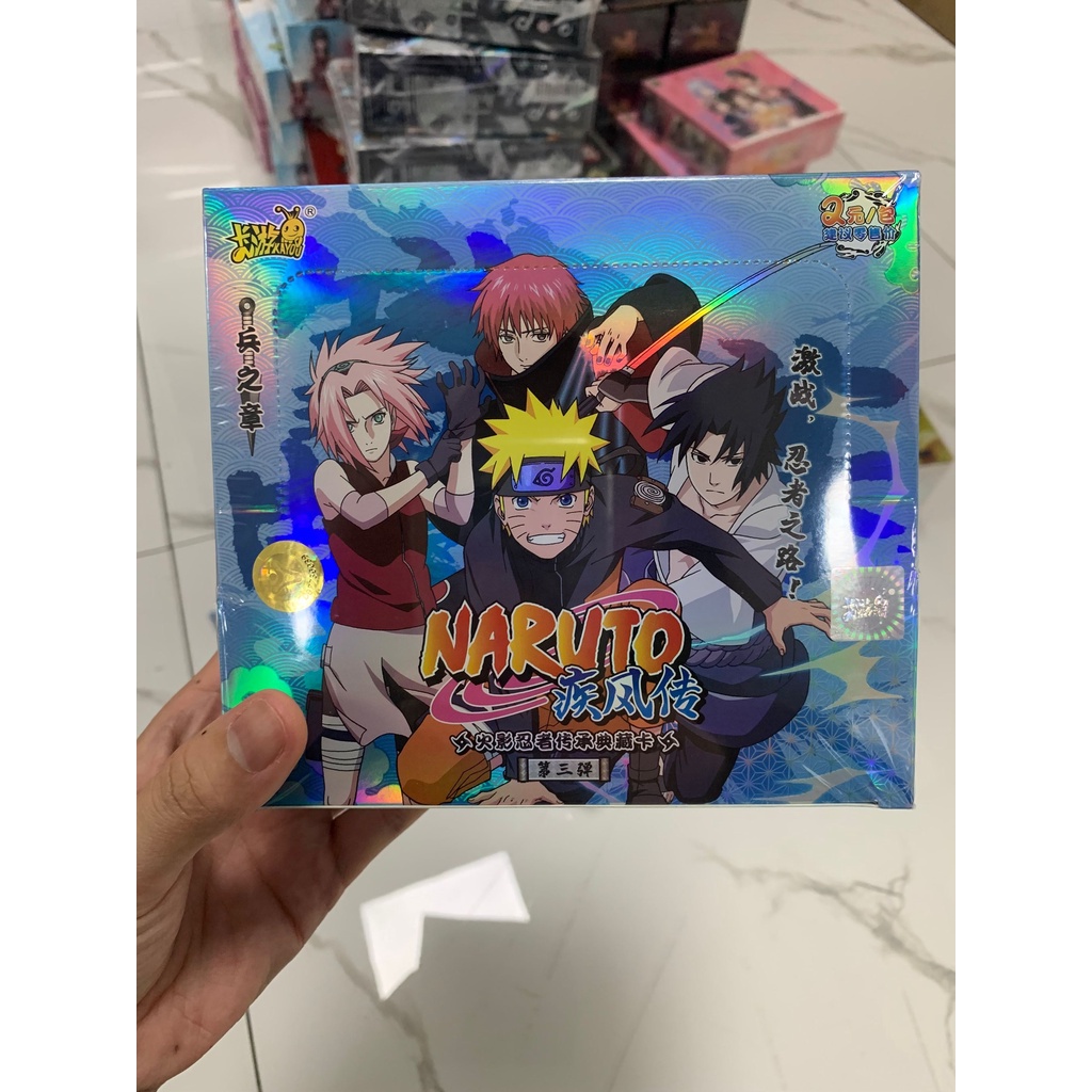 Đồ Chơi Thẻ Bài Sasuke Kakashi CR 2022 Độc Đáo