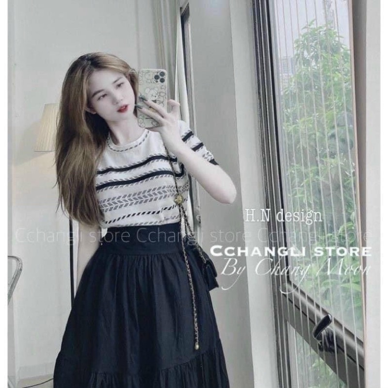 áo len thổ cẩm hai màu