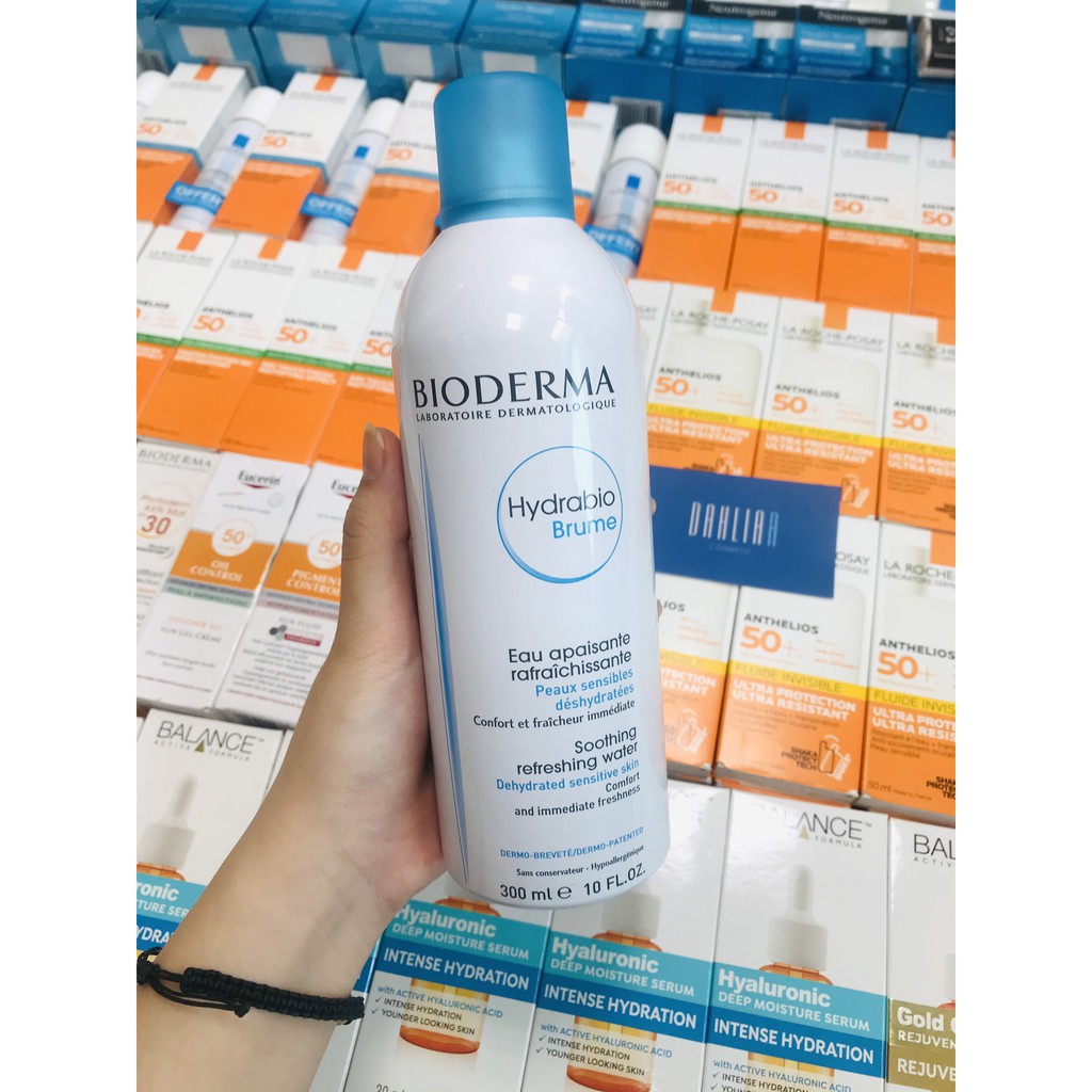 Xịt khoáng Bioderma Hydrabio Brume 300ml [Kèm Ảnh thật + Video] | BigBuy360 - bigbuy360.vn