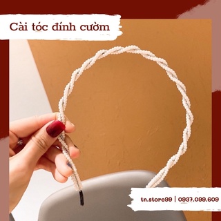 MẪU CÀI TÓC ĐÍNH CƯỜM XINH