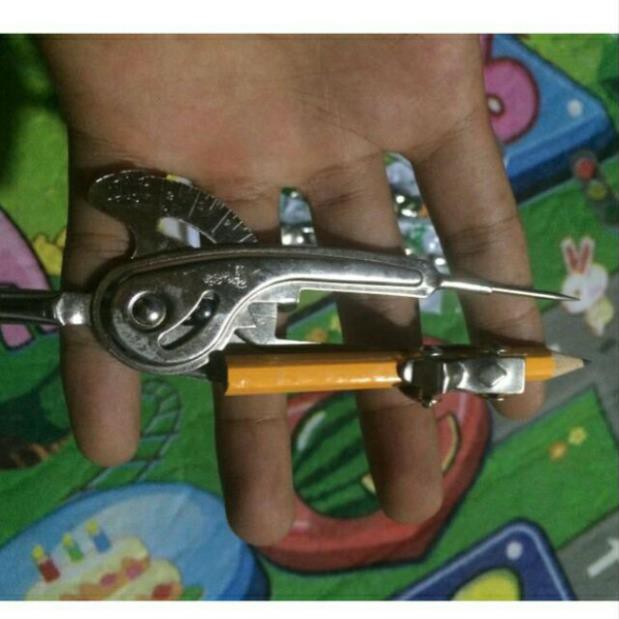 24 compa sắt kẹp bút chì gỗ giá sỉ