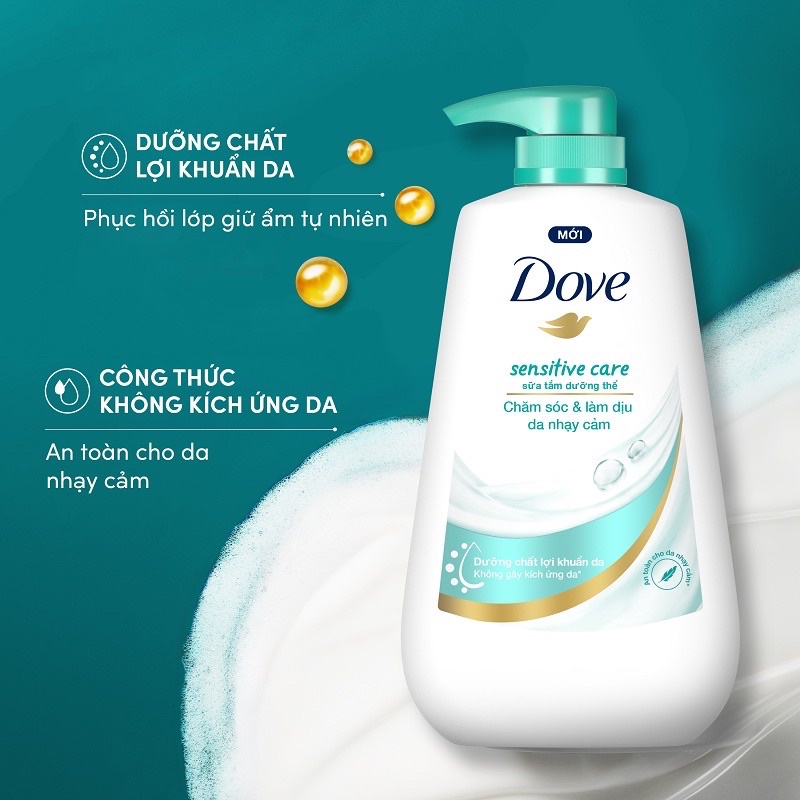 Sữa tắm dưỡng thể Dove mới 500g