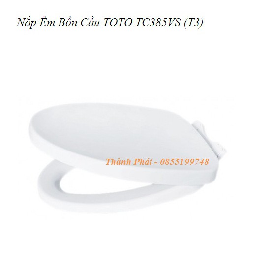 [CHÍNH HÃNG] Nắp Êm Bồn Cầu TOTO TC385VS (T3)