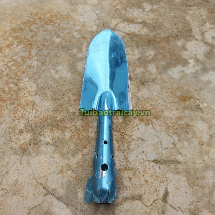 Xẻng làm vườn mini cao cấp chất liệu inox - D19