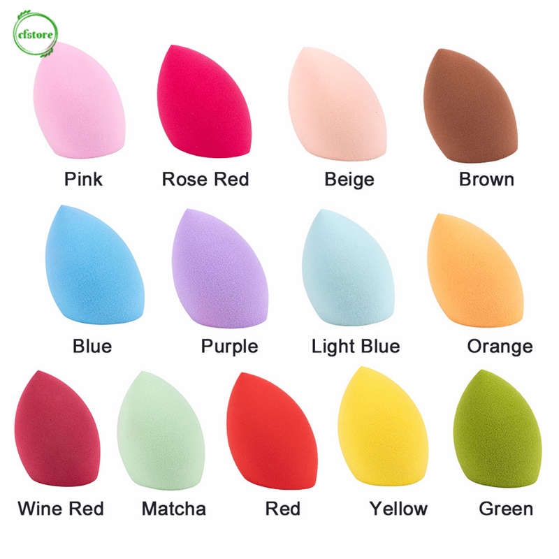 [Hàng mới về] Miếng Mút Trang Điểm Hình Giọt Nước Dành Cho Nữ