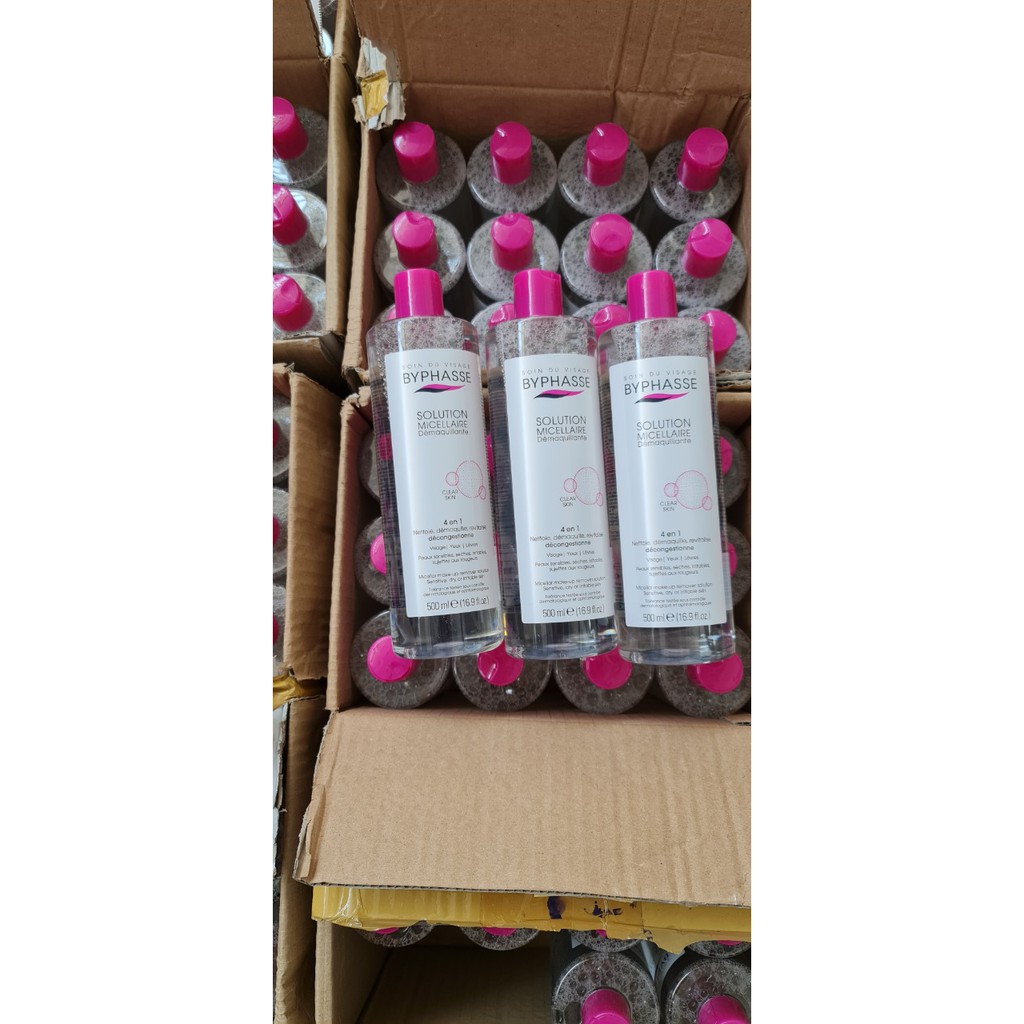 [HOT SALE] ❣️Nước Tẩy Trang Byphasse❣️ Không Cồn Dành Cho Mọi Loại Da 500ml | BigBuy360 - bigbuy360.vn