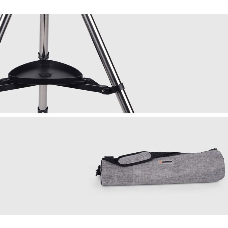 Kính thiên văn khúc xạ Celestron SCTW 70 - 705A Libra tặng kèm túi đựng và kẹp điện thoại