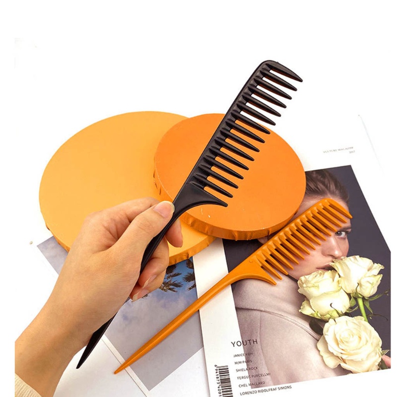 Lược Chải Tạo Kiểu Tóc Răng Thưa Chống Tĩnh Điện Chuyên Dụng Cho Salon
