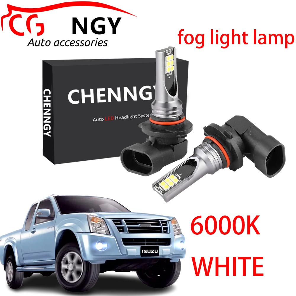 DÀNH CHO Isuzu D-Max 2007 Dmax 2008 2009 2010 2011 Combo Đèn Sương Mù LED Bộ Bóng Đèn Sương Mù (1 Đô