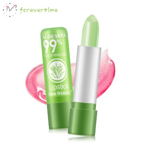 Son dưỡng lô hội làm hồng môi đổi màu giữ ẩm xinh đẹp KissBeauty